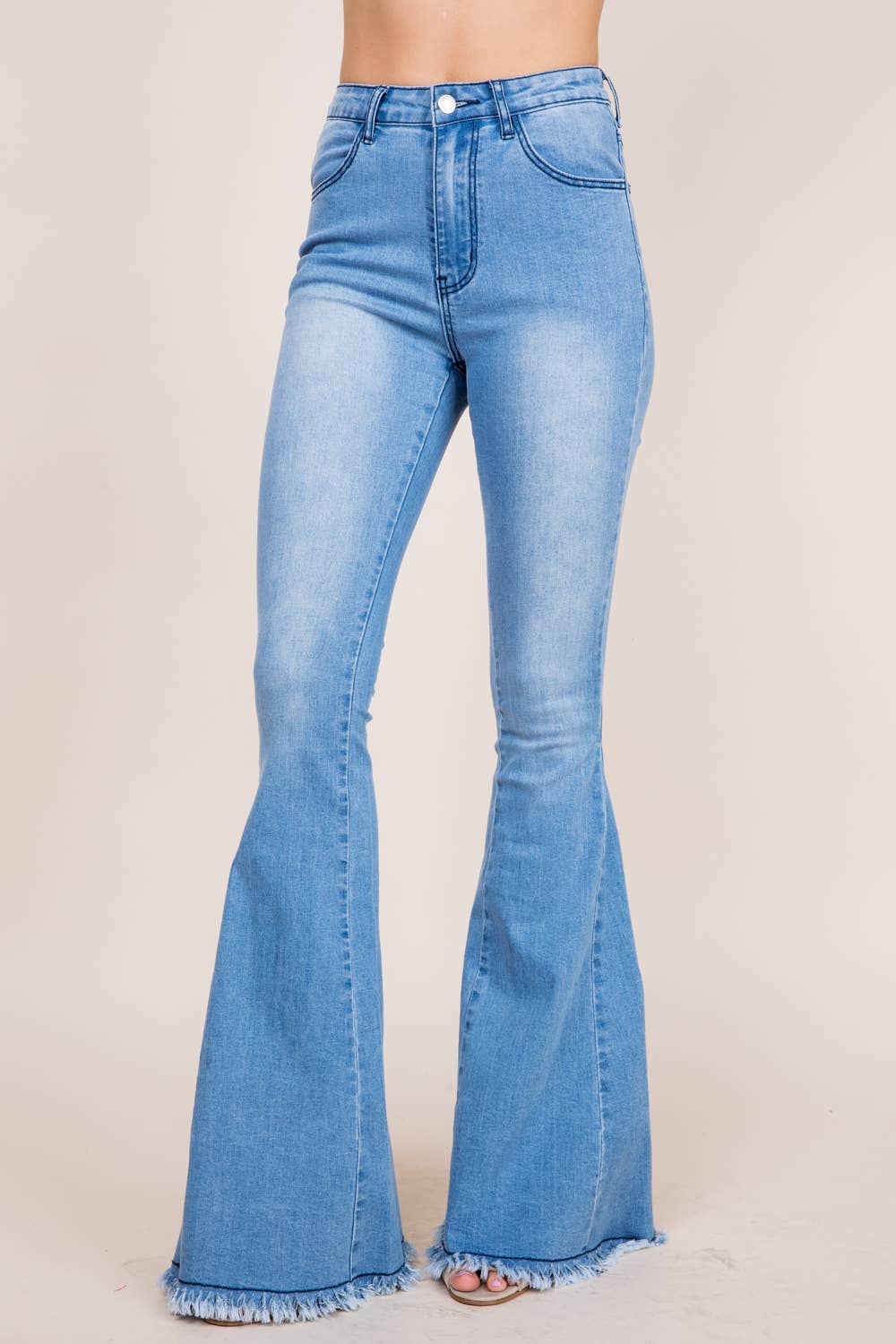 High Waisted Western Bell Bottoms with Stretch – WESTERN COAST
