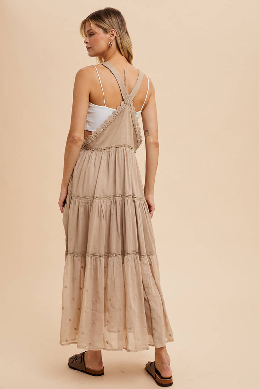 Embroidered Lace Skirtall