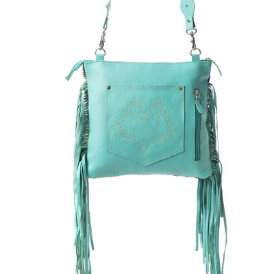 Wandering Prairie Song Shoulder Bag by Myra