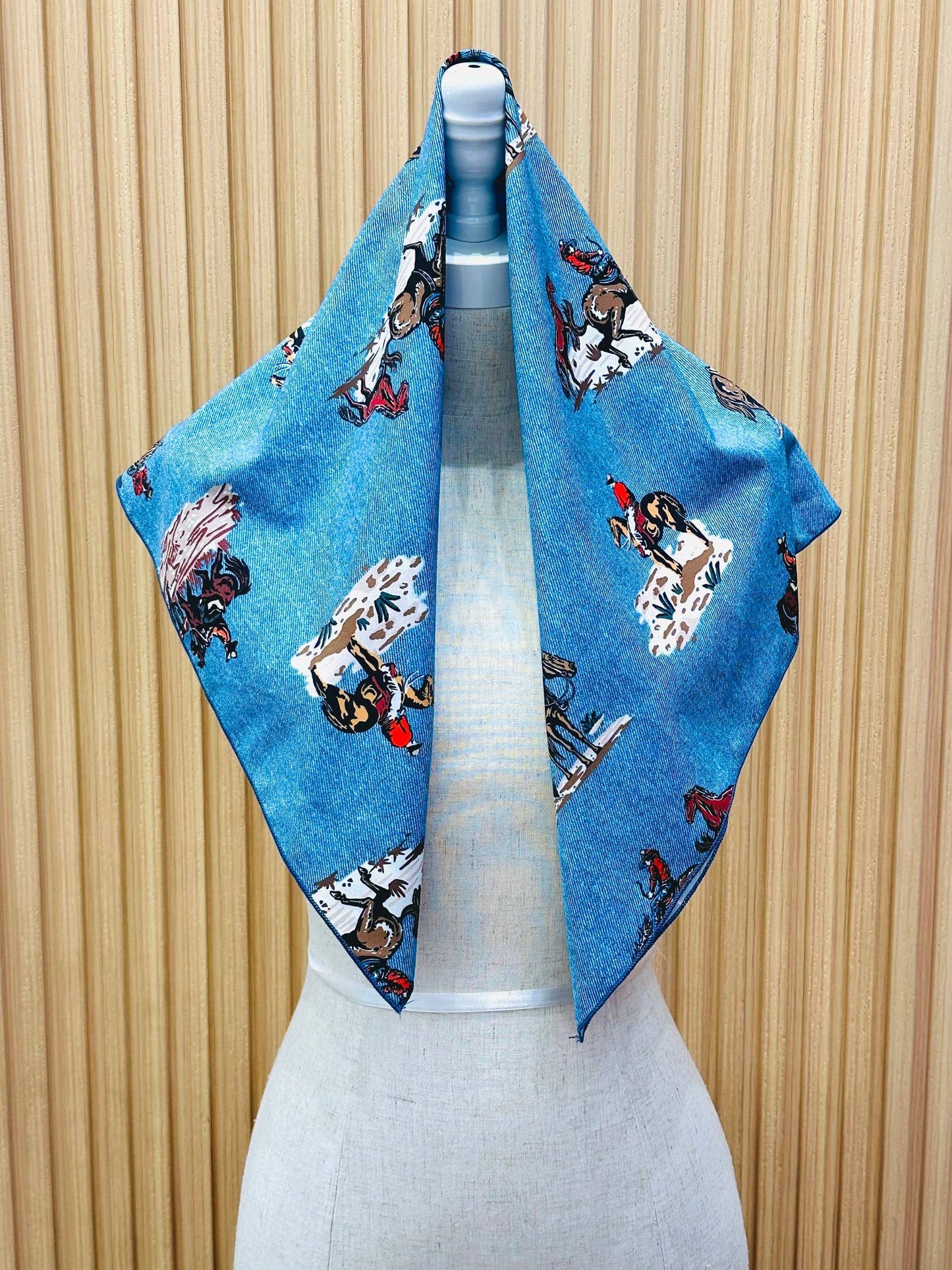 Western Friend Ranch Print Scarf
