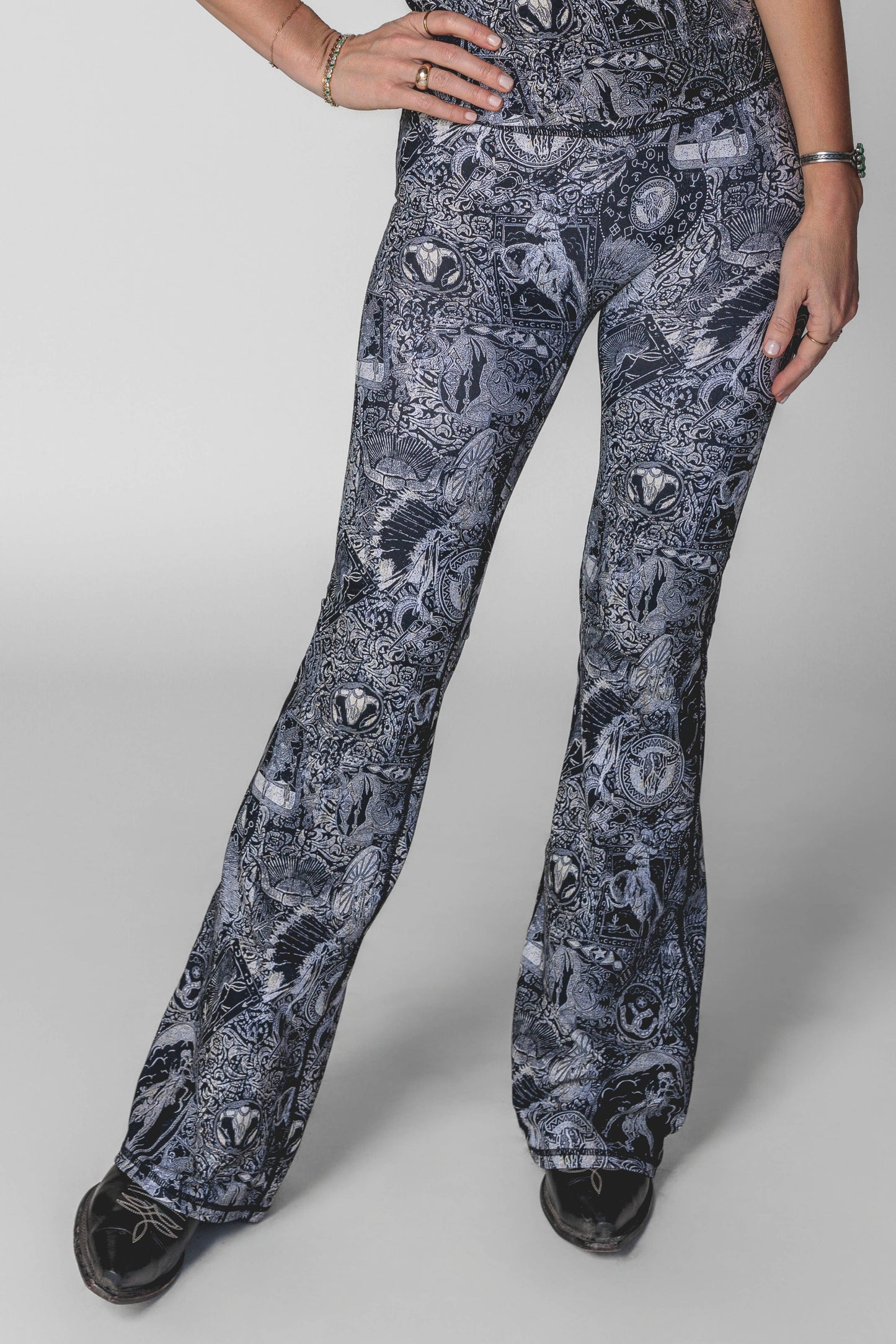 Lovlei Midnight Outlaw Flirt Flares