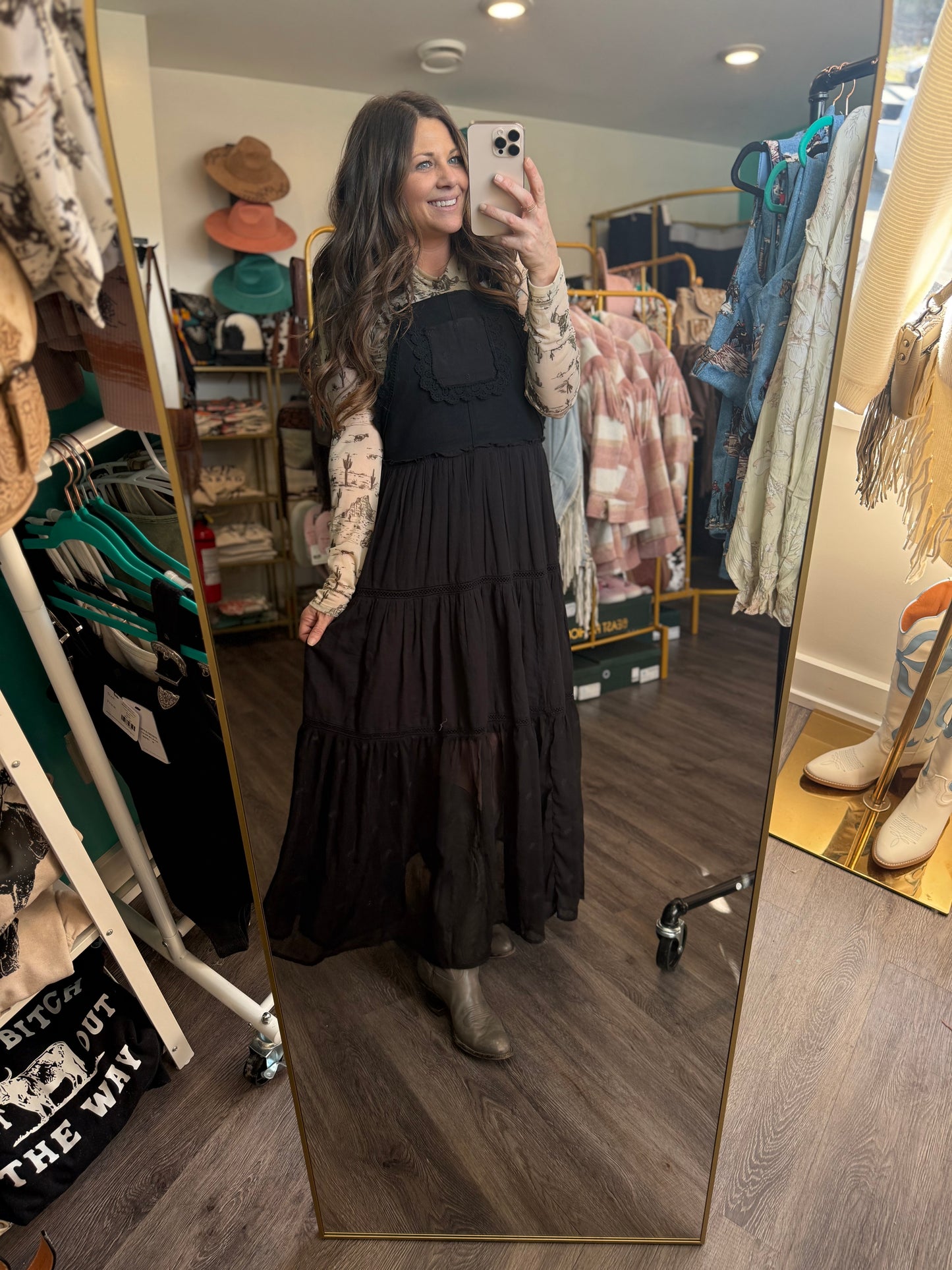 Embroidered Lace Skirtall