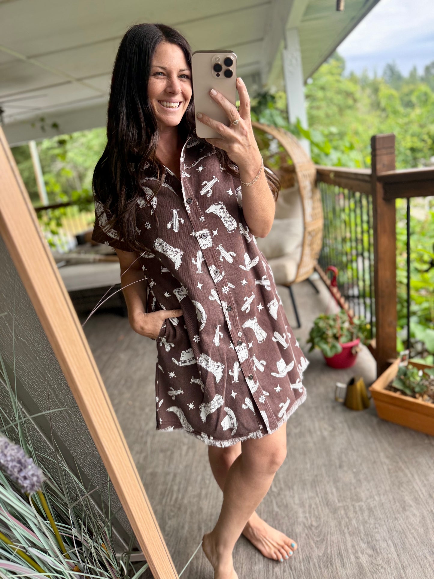 The Boot Scootin’ Denim Dress