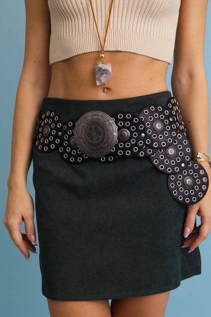 The Moonstone Mesa Concho Belt