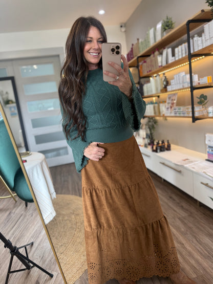 The Evergreen Flare Sweater by Panhandle