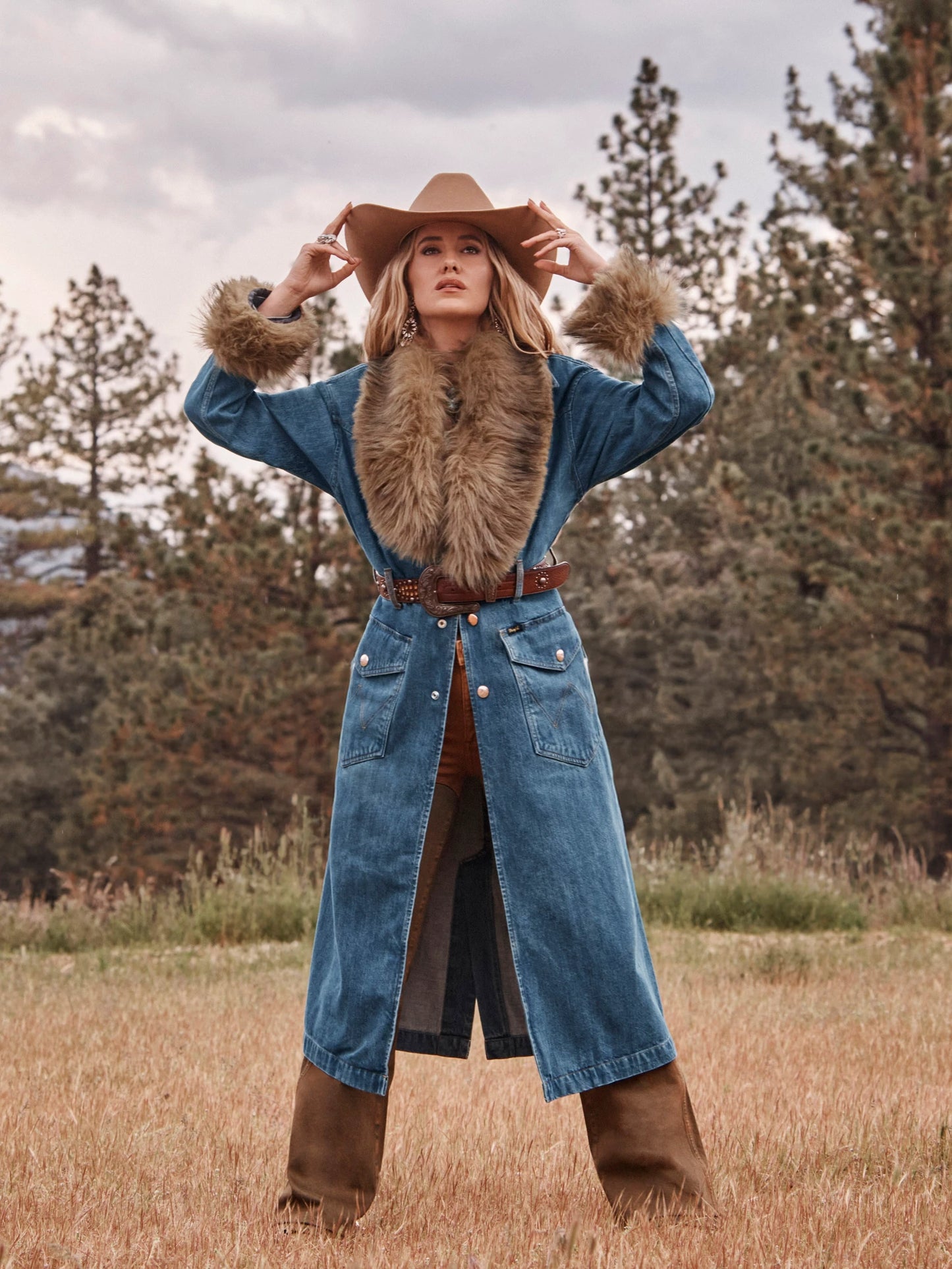 Wrangler® x Lainey Wilson Penny Lainey Coat – Denim