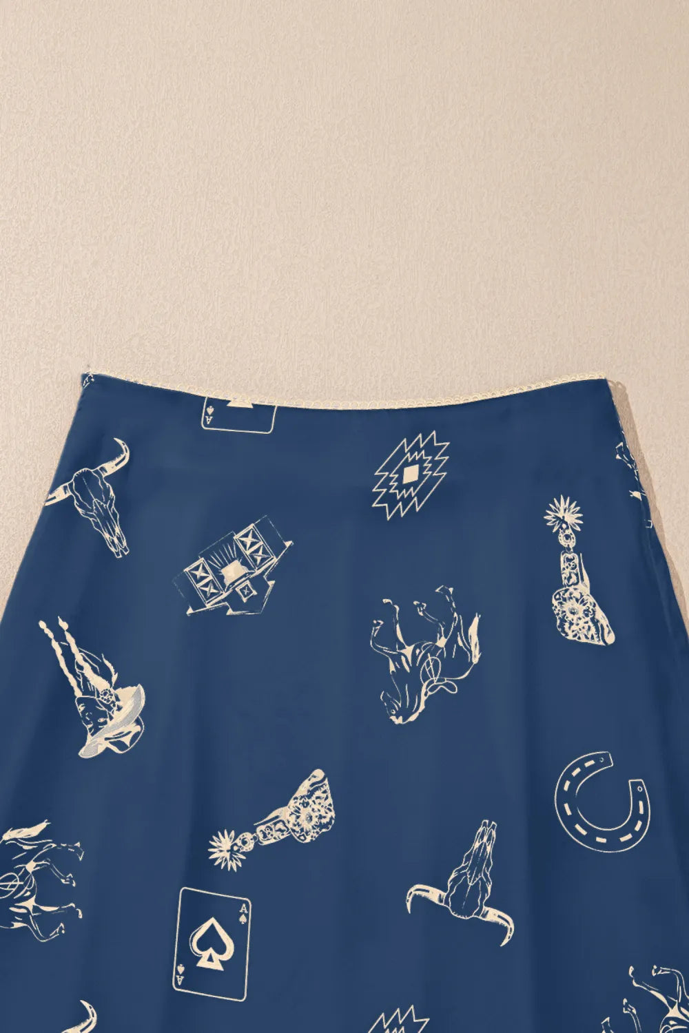 The High Stakes Satin Skirt