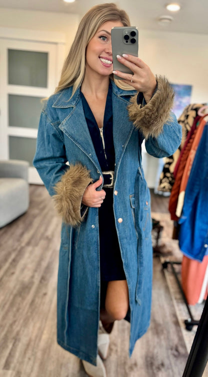 Wrangler® x Lainey Wilson Penny Lainey Coat – Denim