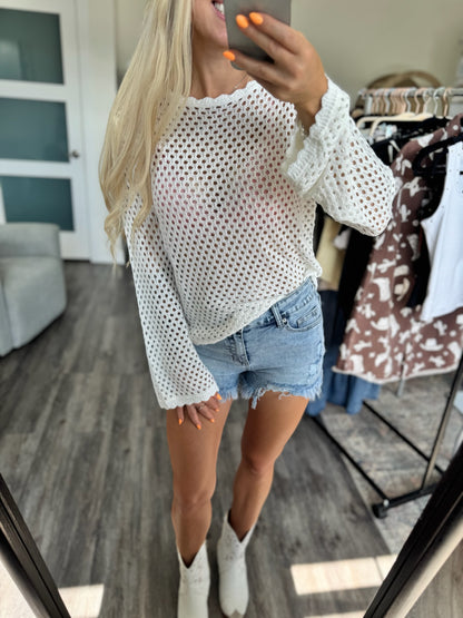 The Desert Breeze Bell Sleeve Top