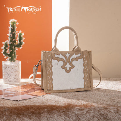 The Trinity Ranch Cowhide Mini Tote