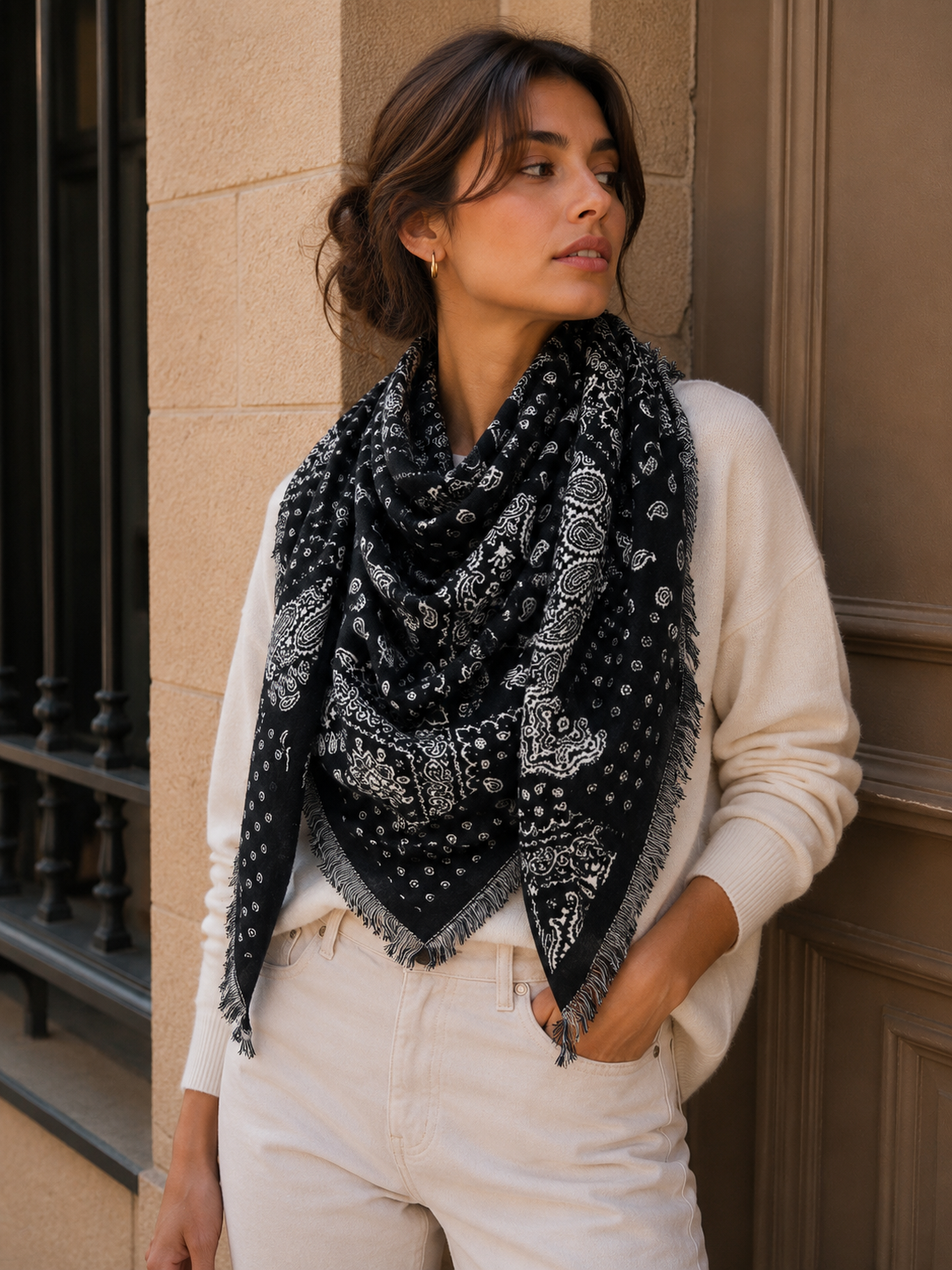 The Bandit Reversible Bandana Scarf