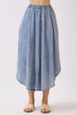 The Blue Sage Tencel Midi Skirt