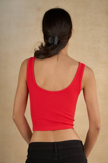 The Lucky Horseshoe Studded Tank