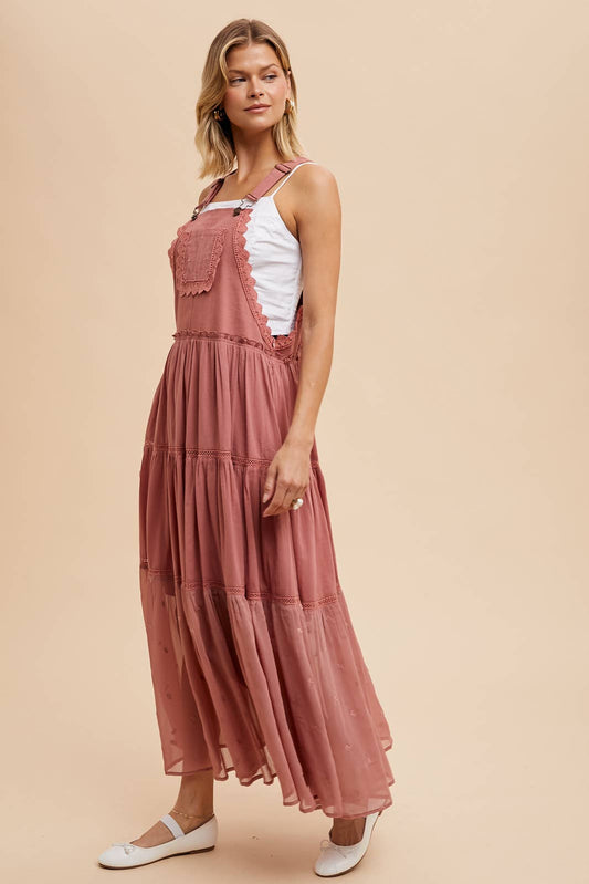 Embroidered Lace Skirtall