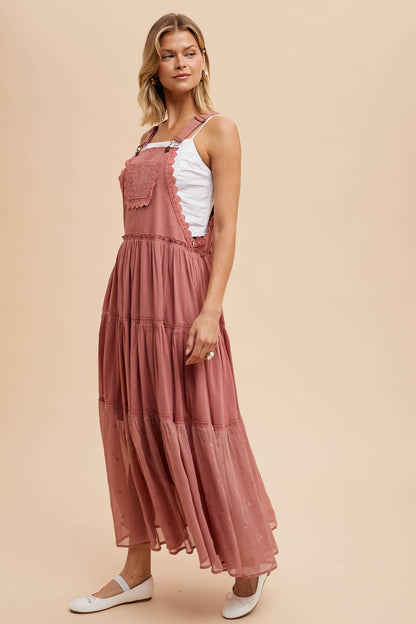 Embroidered Lace Skirtall