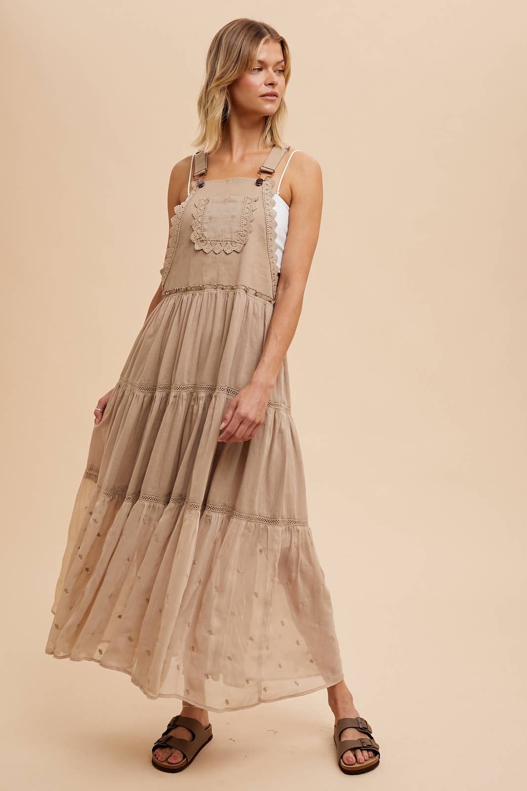Embroidered Lace Skirtall