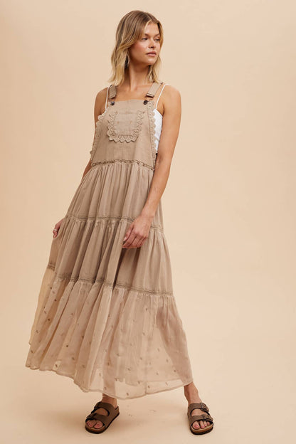 Embroidered Lace Skirtall