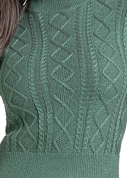 The Evergreen Cowgirl Sweater by Panhandle
