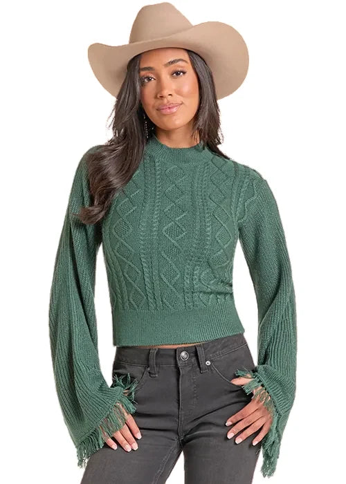 The Evergreen Cowgirl Sweater by Panhandle