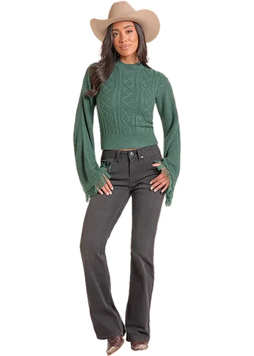 The Evergreen Cowgirl Sweater by Panhandle