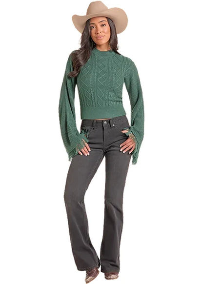 The Evergreen Cowgirl Sweater by Panhandle