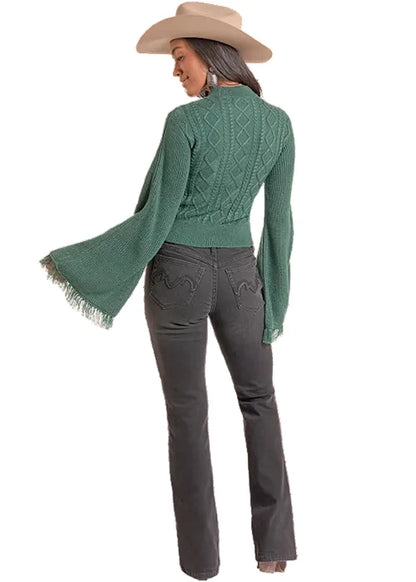 The Evergreen Cowgirl Sweater by Panhandle