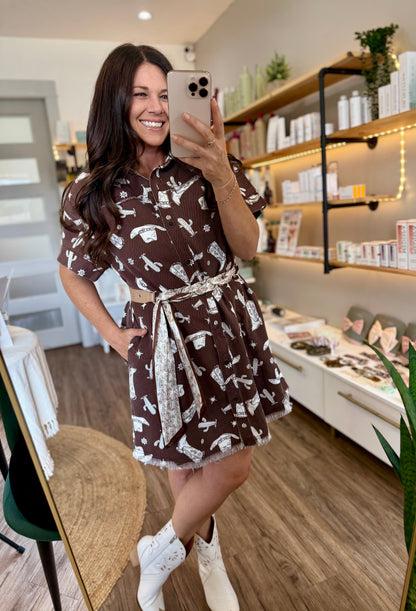 The Boot Scootin’ Denim Dress