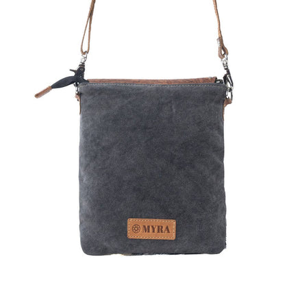 Myra Stonebrook Canvas & Hairon Bag