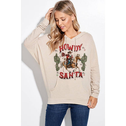 Howdy Santa Hoodie