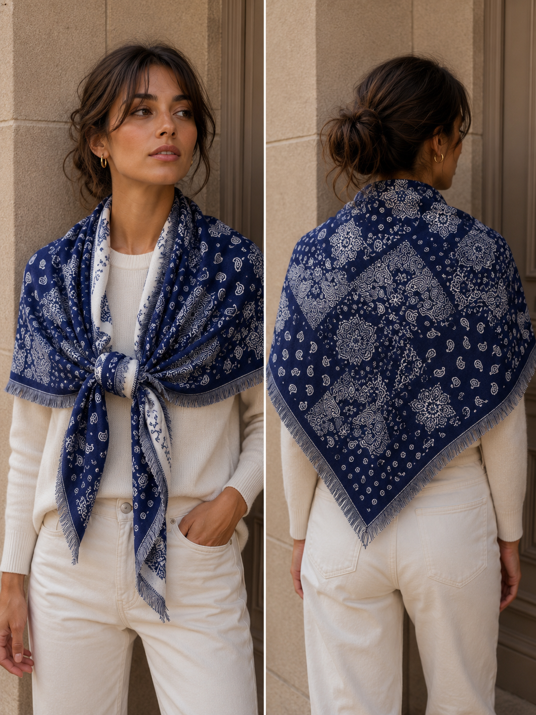 The Bandit Reversible Bandana Scarf