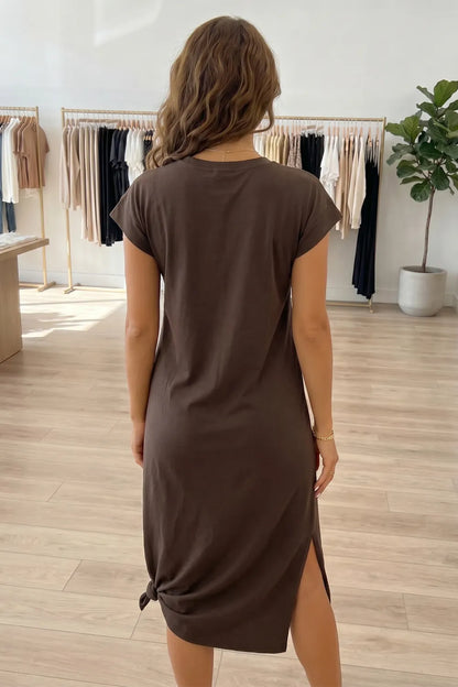 The Rhinestone Ranch Tshirt Midi Dress