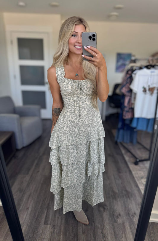 The Sagebrush Bloom Dress By Rock & Roll Denim