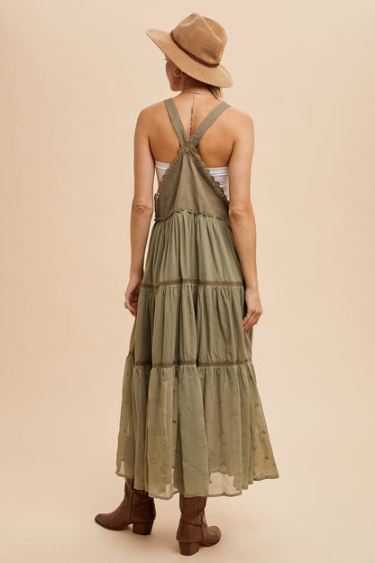 Embroidered Lace Skirtall