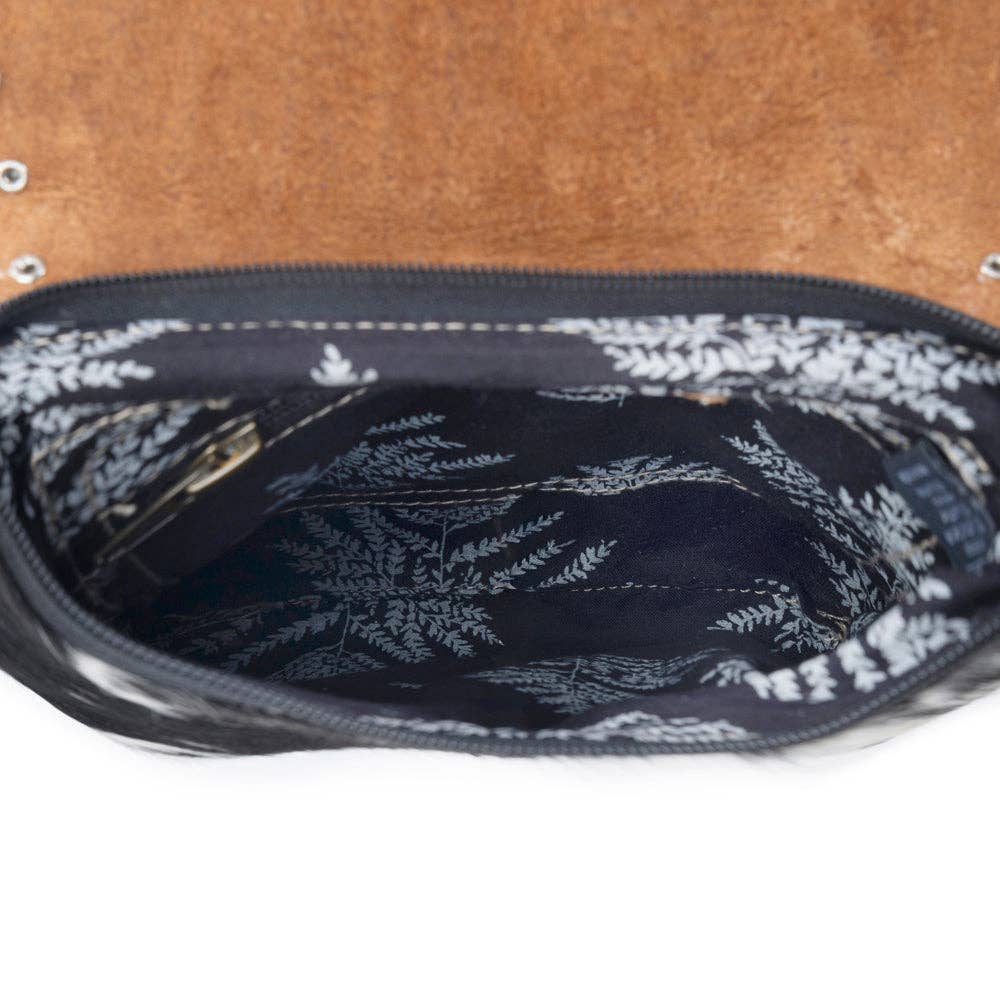 Myra Stonebrook Canvas & Hairon Bag