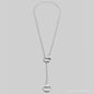 The Bridle Bit Lariat Necklace