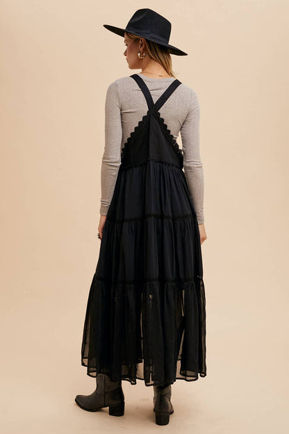 Embroidered Lace Skirtall