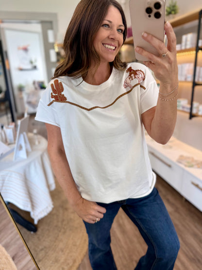 The Wild West Wanderer Tee