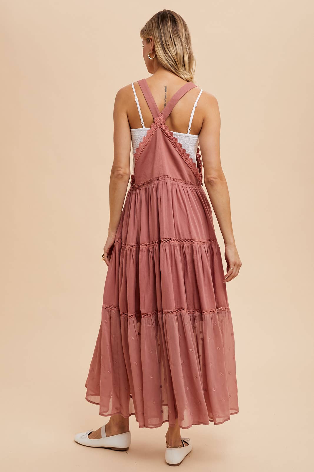 Embroidered Lace Skirtall
