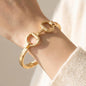 The Golden Snaffle Bit Bangle