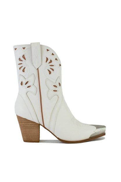The Dakota Bloom Western Ankle Boots