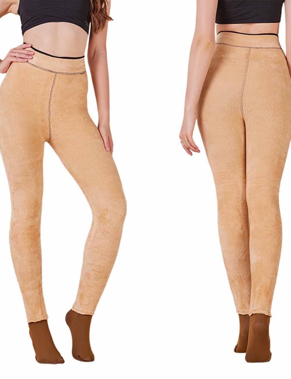 Fleece Lined Sheer Winter Tights