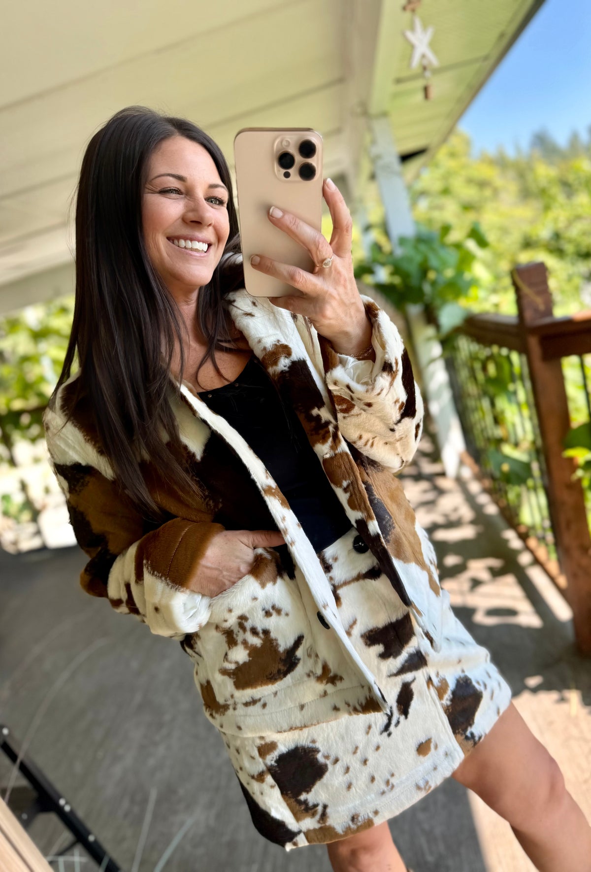 🤎 The Wild West Cowhide Jacket — Rock & Roll Denim