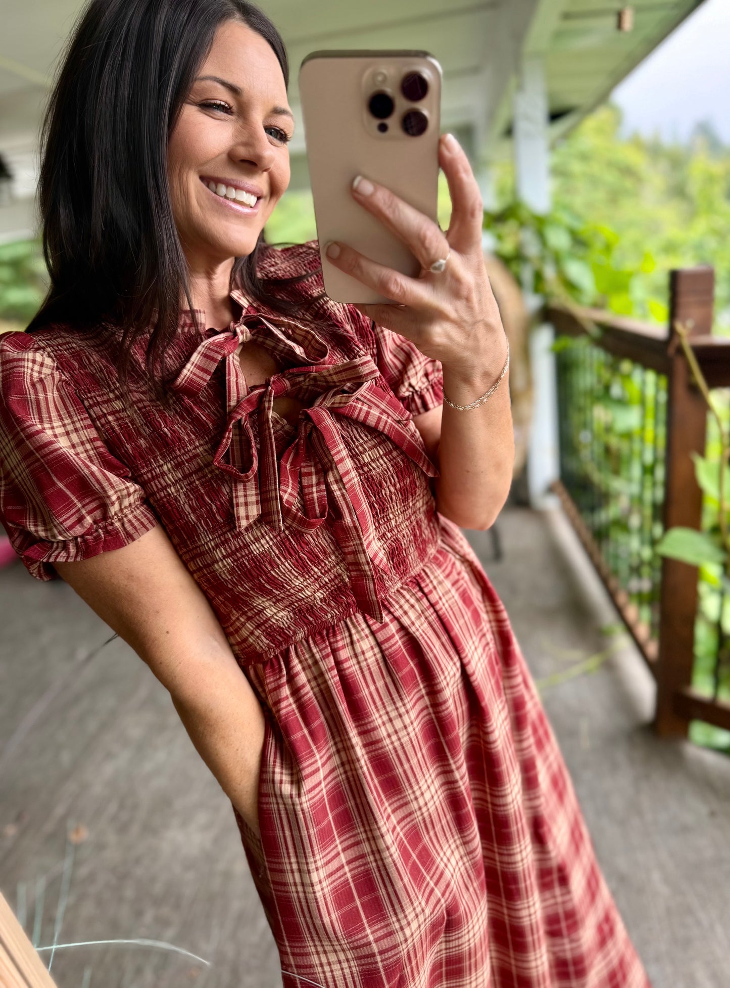 The Cedar Creek Midi Dress 🤎