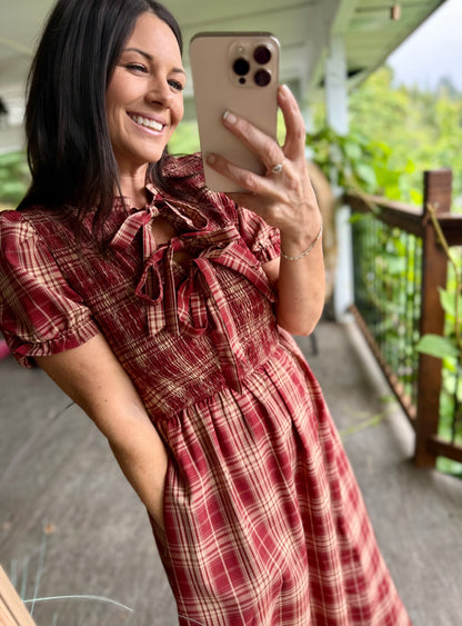 The Cedar Creek Midi Dress 🤎