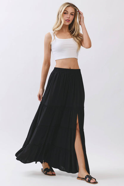 The Midnight Mesa Maxi Skirt