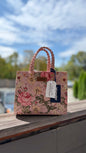 Wrangler Floral Print Braided Tote Bag
