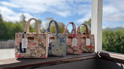 Wrangler Floral Print Braided Tote Bag