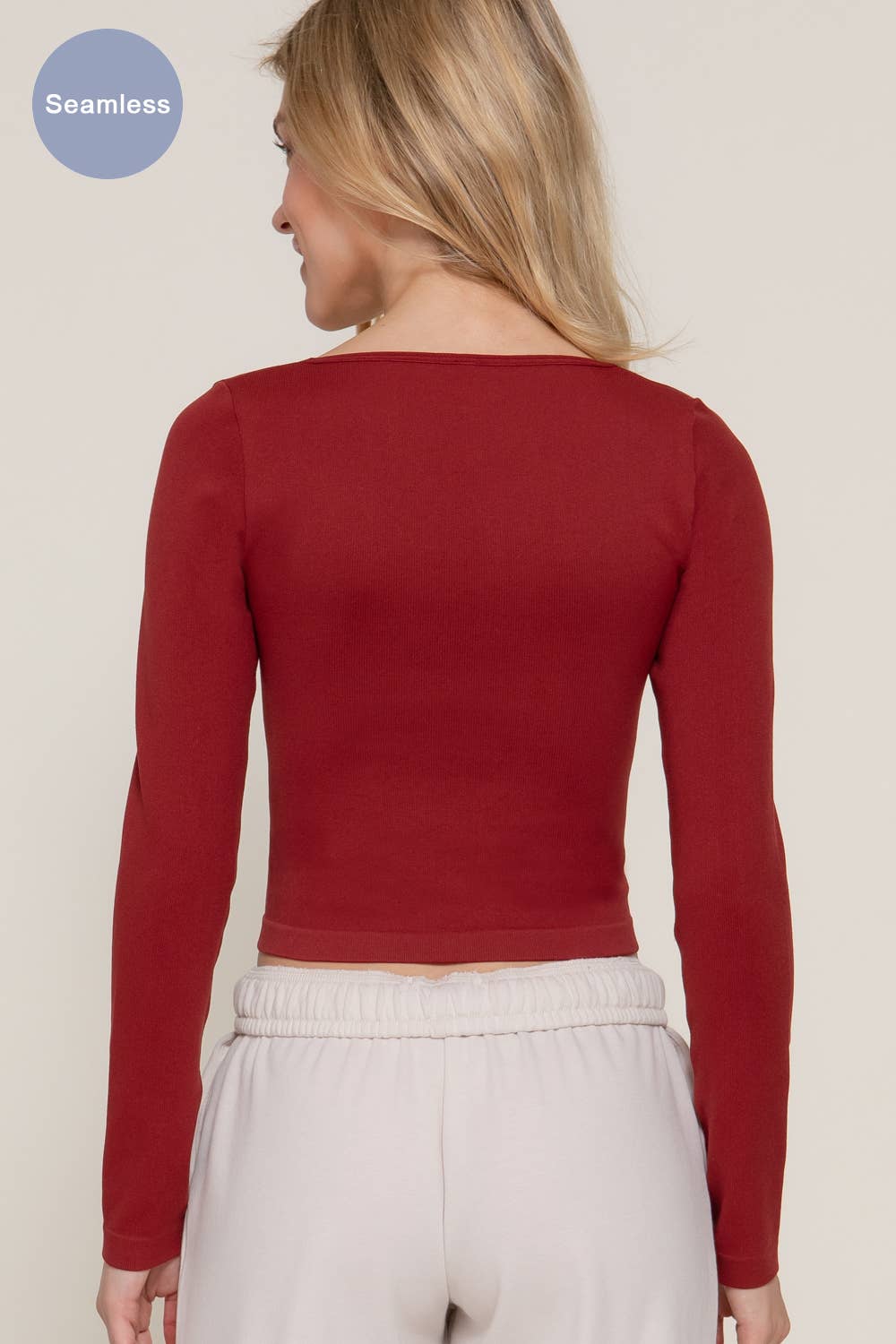 The Scarlet Square Seamless Top