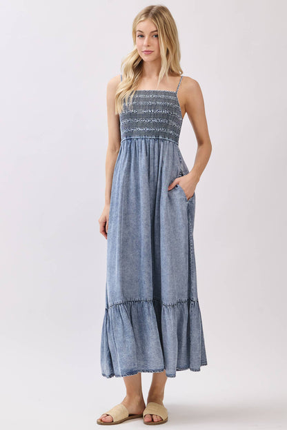 The Bluebird Prairie Midi Dress