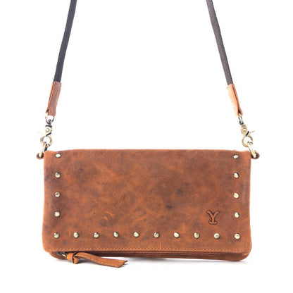Yellowstone Palisade Clutch Bag with Rivets